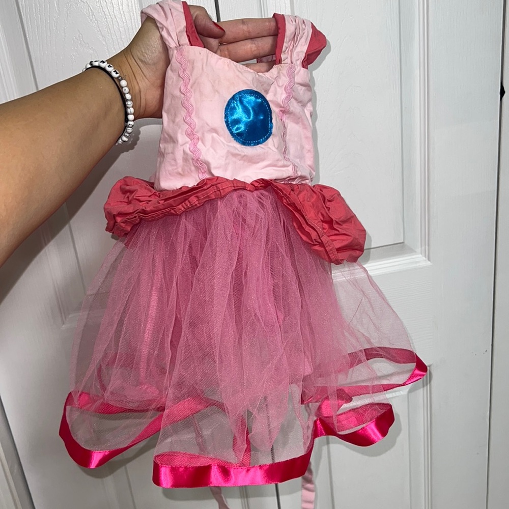 Princess peach costume dress